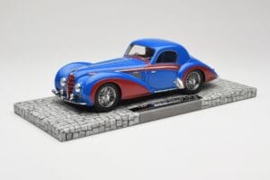 Delahaye Type 145 V12 Coupe Modrý Červený Minichamps 1:18 107116121 Pryskyřice