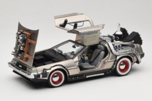 DeLorean DMC-12 Back to the Future Part III Sun Star 1:18 2712 Kov – obrázek 2 z 8