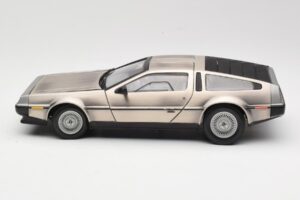 DeLorean DMC-12 LK Stříbrný Sun Star 1:18 2701 Kov – obrázek 4 z 8