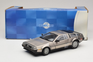 DeLorean DMC-12 Stříbrný Sun Star 1:18 2703 Kov – obrázek 6 z 6