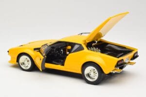 De Tomaso Pantera Žlutý Hot Wheels 1:18 27809 Kov – obrázek 5 z 8
