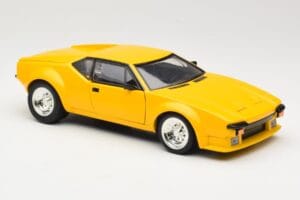 De Tomaso Pantera Žlutý Hot Wheels 1:18 27809 Kov – obrázek 6 z 8