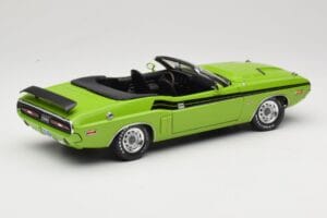Dodge Challenger Kabriolet Zelený Greenlight 1:18 12803-06G Kov – obrázek 3 z 8