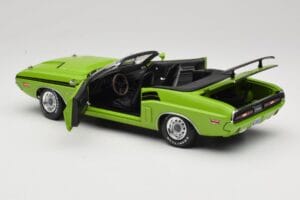 Dodge Challenger Kabriolet Zelený Greenlight 1:18 12803-06G Kov – obrázek 5 z 8