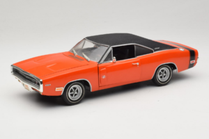 Dodge Charger R/T Oranžový & Černý American Muscle 1:18 39314 Kov