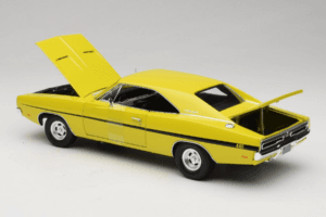 Dodge Charger R/T Žlutý Dirty Mary Crazy Larry Auto World 1:18 AWSS101/06 Kov – obrázek 5 z 8