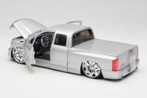 Dodge Ram Tuned Stříbrný Jada 1:18 63162-SM Kov – obrázek 5 z 8