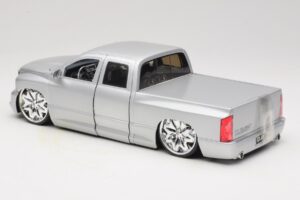 Dodge Ram Tuned Stříbrný Jada 1:18 63162-SM Kov – obrázek 7 z 8
