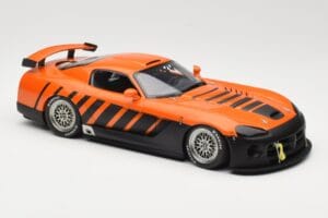 Dodge Viper Competition Coupe Go Man Go Orange AUTOart 1:18 80422 Kov – obrázek 4 z 6