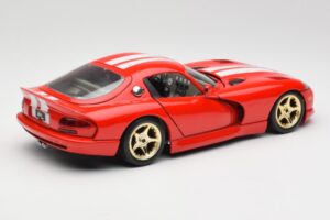 Dodge Viper GTS Červený Bburago 1:18 3075 Kov – obrázek 3 z 8