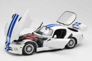 Dodge Viper GTS-R GT2 Bílý 1997 Maisto 1:18 50316 Kov – obrázek 2 z 8