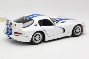 Dodge Viper GTS-R GT2 Bílý 1997 Maisto 1:18 50316 Kov – obrázek 3 z 8