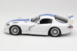 Dodge Viper GTS-R GT2 Bílý 1997 Maisto 1:18 50316 Kov – obrázek 4 z 8