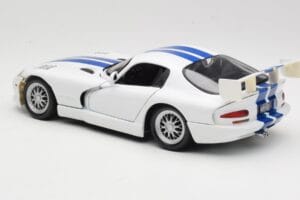 Dodge Viper GTS-R GT2 Bílý 1997 Maisto 1:18 50316 Kov – obrázek 7 z 8