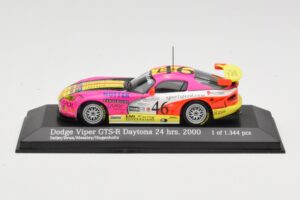 Dodge Viper GTS-R #46 Seiler / Brun / Messley 24 Hours of Daytona 2000 Minichamps 1:43 430001446 Kov