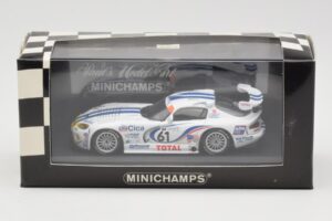 Dodge Viper GTS-R #61 Team Oreca S. Ayari / P. Gache 24 Hours of Le Mans 1997 Minichamps 1:43 430971461 Kov – obrázek 4 z 4