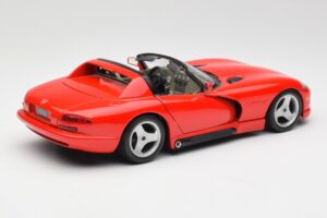 Dodge Viper RT/10 Červený Bburago 1:18 3025-M1 Kov – obrázek 3 z 8