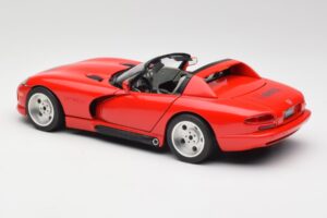 Dodge Viper RT/10 Červený Limitovaná Edice Bburago 1:18 3025 Kov – obrázek 7 z 8