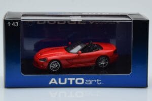 Dodge Viper SRT-10 Červený AUTOart 1:43 51701 Kov – obrázek 4 z 4