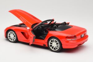Dodge Viper SRT-10 Roadster Červený Hot Wheels 1:18 53836 Kov – obrázek 5 z 8