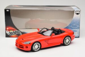 Dodge Viper SRT-10 Roadster Červený Hot Wheels 1:18 53836 Kov – obrázek 8 z 8