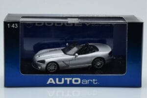 Dodge Viper SRT-10 Stříbrný AUTOart 1:43 51703 Kov – obrázek 4 z 4