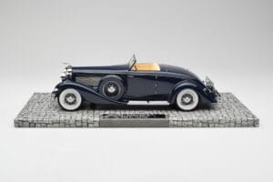 Duesenberg SJN Convertible Coupe Midnight Blue Minichamps 1:18 107150332 Kov – obrázek 3 z 6