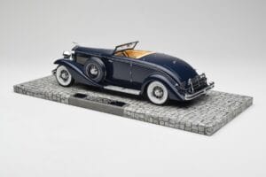 Duesenberg SJN Convertible Coupe Midnight Blue Minichamps 1:18 107150332 Kov – obrázek 5 z 6