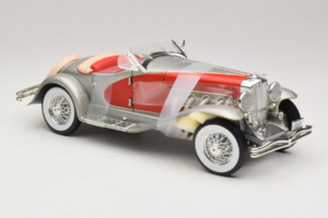 Duesenberg SJ Clark Gable's Car Stříbrný Červený ERTL 1:18 7962 Kov – obrázek 4 z 6