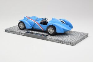 Ecurie Bleue Delahaye Type 145 V12 R. Dreyfus Coupe du Million Montlhery 1937 Minichamps 1:18 107116100 Kov – obrázek 5 z 6