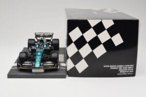 Aston Martin AMR22 Aramco #5 S. Vettel Monaco GP 2022 Minichamps 1:18 117220305 Pryskyřice – obrázek 6 z 7