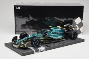 Aston Martin AMR22 Aramco #5 S. Vettel Monaco GP 2022 Minichamps 1:18 117220305 Pryskyřice – obrázek 7 z 7