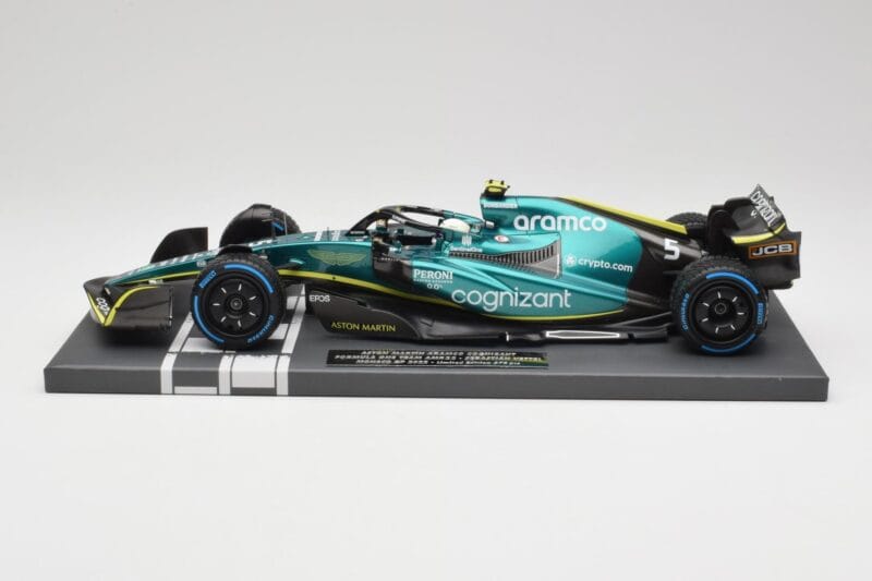 Aston Martin AMR22 Aramco #5 S. Vettel Monaco GP 2022 Minichamps 1:18 117220305 Pryskyřice