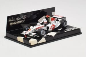 BAR Honda 007 A. Davidson Malaysian GP 2005 Minichamps 1:43 400050104 Kov – obrázek 2 z 5