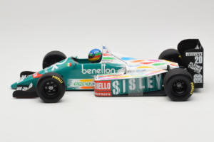 Benetton B186 #20 G. Berger F1 1986 Minichamps 1:18 80439418130 Kov – obrázek 3 z 6