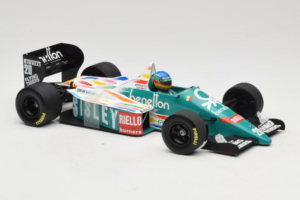 Benetton B186 #20 G. Berger F1 1986 Minichamps 1:18 80439418130 Kov – obrázek 4 z 6