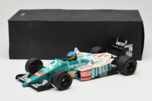 Benetton B186 #20 G. Berger F1 1986 Minichamps 1:18 80439418130 Kov – obrázek 6 z 6