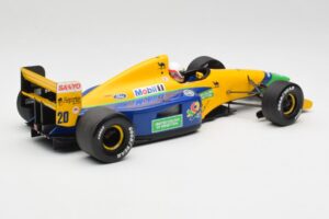 Benetton B191 #19 M. Schumacher F1 1991 Minichamps 1:18 100910119 Kov – obrázek 2 z 6