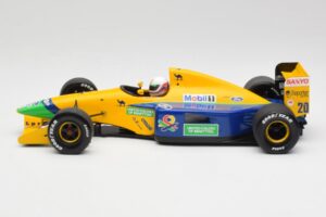Benetton B191 #19 M. Schumacher F1 1991 Minichamps 1:18 100910119 Kov – obrázek 3 z 6