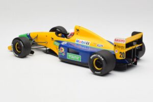 Benetton B191 #19 M. Schumacher F1 1991 Minichamps 1:18 100910119 Kov – obrázek 5 z 6