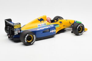 Benetton Ford B191 #19 N. Piquet F1 1991 Minichamps 1:18 100910020 Kov – obrázek 2 z 6