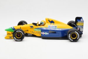 Benetton Ford B191 #20 R. Moreno F1 1991 Minichamps 1:18 100910019 Kov – obrázek 3 z 6