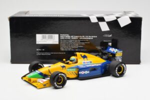 Benetton Ford B191 #20 R. Moreno F1 1991 Minichamps 1:18 100910019 Kov – obrázek 6 z 6
