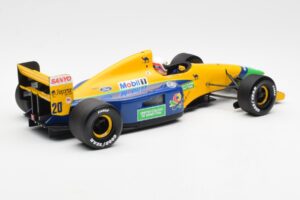 Benetton Ford B191B #20 M. Brundle F1 Early Season 1992 Minichamps 1:18 100920120 Kov – obrázek 2 z 6