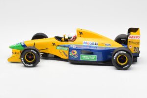 Benetton Ford B191B #20 M. Brundle F1 Early Season 1992 Minichamps 1:18 100920120 Kov – obrázek 3 z 6