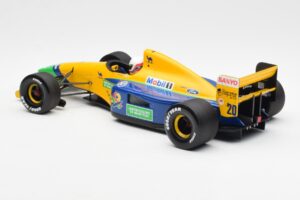 Benetton Ford B191B #20 M. Brundle F1 Early Season 1992 Minichamps 1:18 100920120 Kov – obrázek 5 z 6