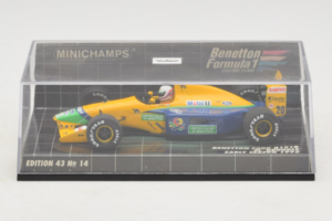 Benetton B191B Ford #20 M. Brundle Early Season F1 1992 Minichamps 1:43 400920120 Kov – obrázek 4 z 5