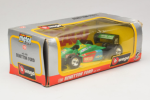Benetton B190 Ford #20 N. Piquet F1 1990 Bburago 1:24 6102 Kov – obrázek 2 z 3