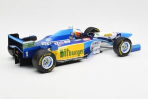 Benetton B195 Renault #1 M. Schumacher Winner Japanese GP 1995 Minichamps 1:18 510953401 Kov – obrázek 2 z 6