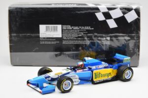 Benetton B195 Renault #1 M. Schumacher Winner Japanese GP 1995 Minichamps 1:18 510953401 Kov – obrázek 6 z 6